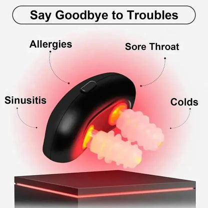 Respirelief Nasal Red Light Therapy Device for Enhanced Respiratory Relief