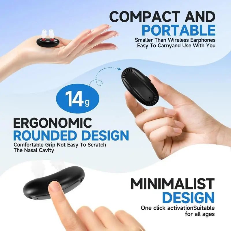 Respirelief Nasal Red Light Therapy Device for Enhanced Respiratory Relief